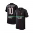 Camisola Paris Saint-Germain Ousmane Dembele 10 Homem Equipamento Quarto 2025-2026 Manga Curta